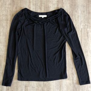 Vanessa Bruno - black long sleeve blouse